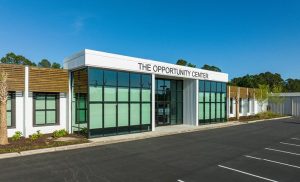 The opportunity center building 